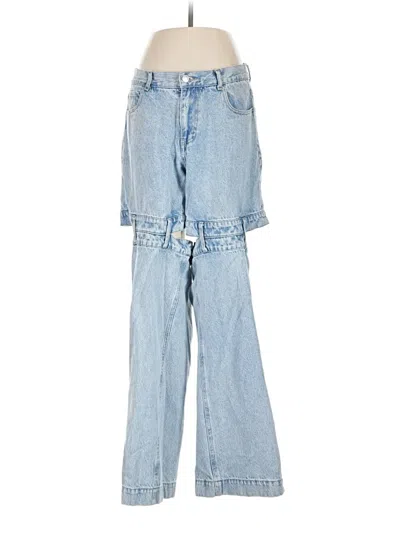 Pre-owned Forever 21 Jeans In Blue