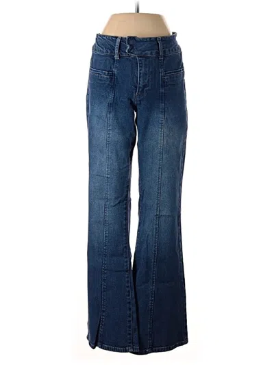 Pre-owned Forever 21 Jeans In Blue