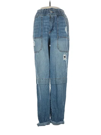Pre-owned Forever 21 Jeans In Blue