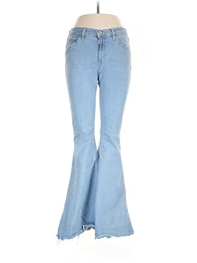 Pre-owned Forever 21 Jeans In Blue