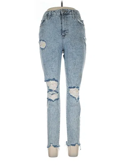 Pre-owned Forever 21 Jeans In Blue