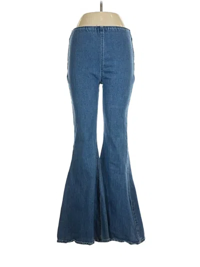 Pre-owned Forever 21 Jeans In Blue