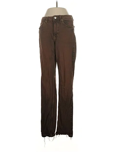 Pre-owned Forever 21 Jeans In Brown