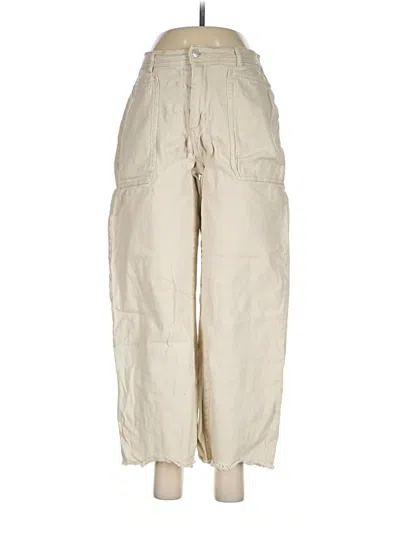 Pre-owned Forever 21 Jeans In Ivory