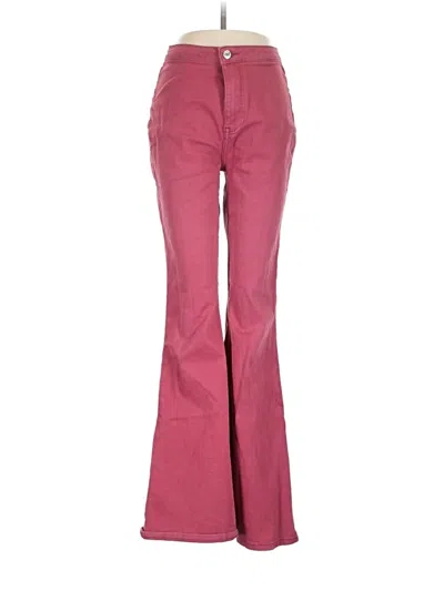Pre-owned Forever 21 Jeans In Pink