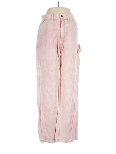 Pre-owned Forever 21 Jeans In Pink