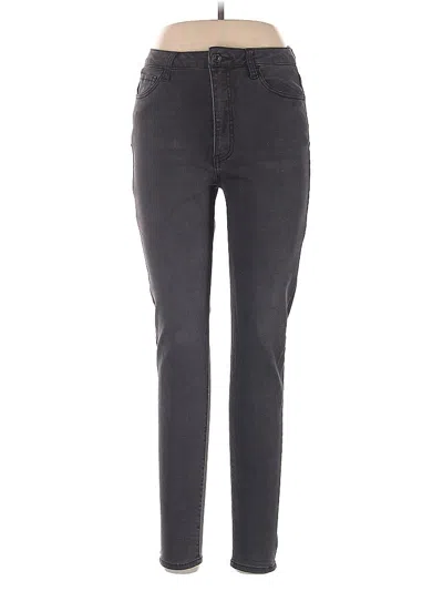 Pre-owned Forever 21 Jeggings In Gray