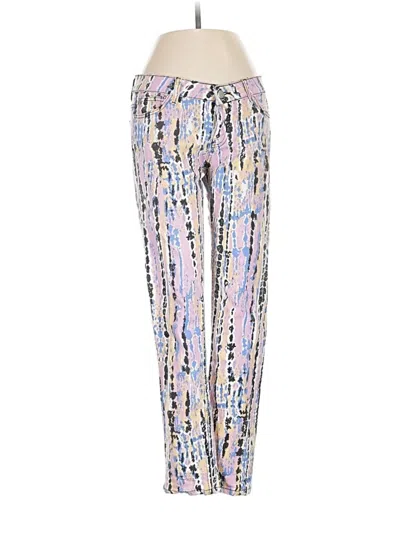Pre-owned Forever 21 Jeggings In Pink