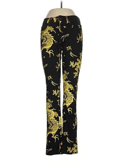 Pre-owned Forever 21 Jeggings In Yellow