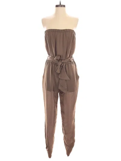 Pre-owned Forever 21 Jumpsuit In Brown