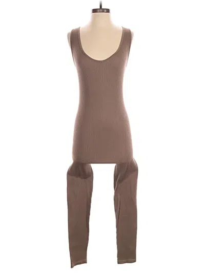 Pre-owned Forever 21 Jumpsuit In Brown