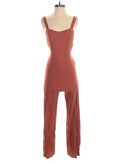 Pre-owned Forever 21 Jumpsuit In Brown