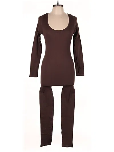 Pre-owned Forever 21 Jumpsuit In Brown