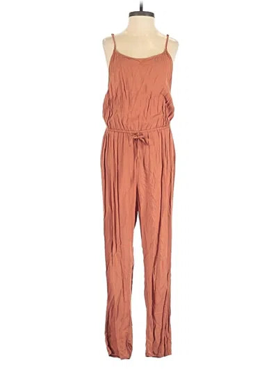 Pre-owned Forever 21 Jumpsuit In Brown
