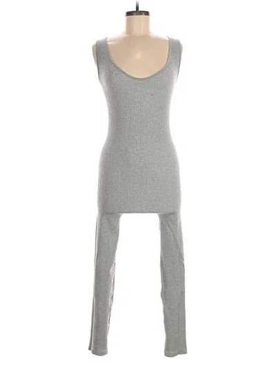 Pre-owned Forever 21 Jumpsuit In Gray