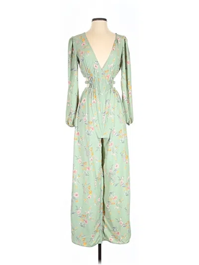 Pre-owned Forever 21 Jumpsuit In Green