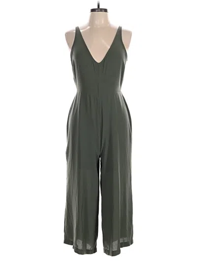 Pre-owned Forever 21 Jumpsuit In Green