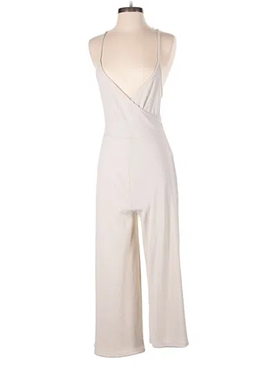 Pre-owned Forever 21 Jumpsuit In Ivory