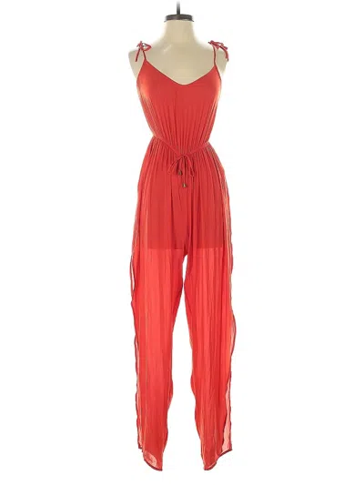 Pre-owned Forever 21 Jumpsuit In Orange