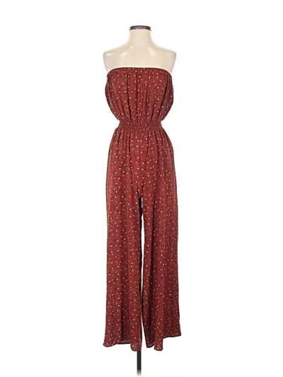 Pre-owned Forever 21 Jumpsuit In Red
