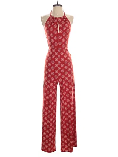 Pre-owned Forever 21 Jumpsuit In Red