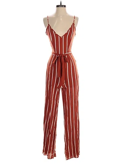 Pre-owned Forever 21 Jumpsuit In Red