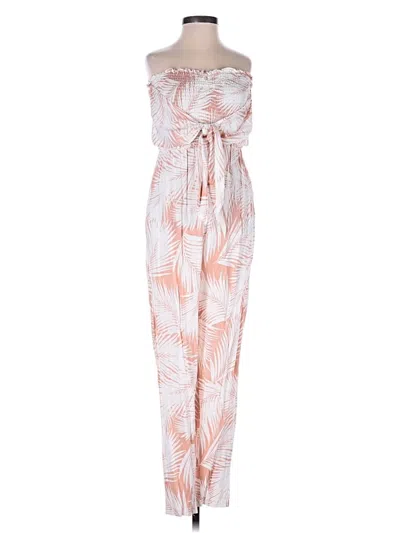 Pre-owned Forever 21 Jumpsuit In Tan