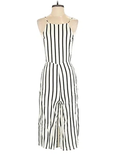 Pre-owned Forever 21 Jumpsuit In White