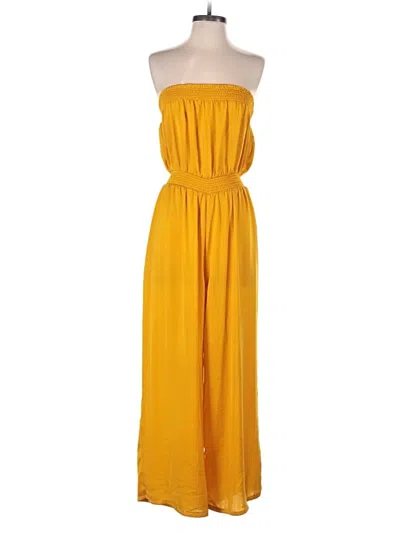 Pre-owned Forever 21 Jumpsuit In Yellow