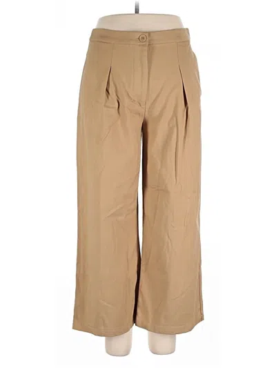 Pre-owned Forever 21 Khaki Pant In Tan