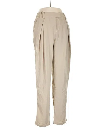 Pre-owned Forever 21 Khaki Pant In Tan
