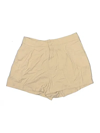 Pre-owned Forever 21 Khaki Shorts In Brown