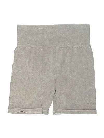 Pre-owned Forever 21 Khaki Shorts In Gray
