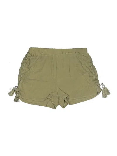 Pre-owned Forever 21 Khaki Shorts In Green
