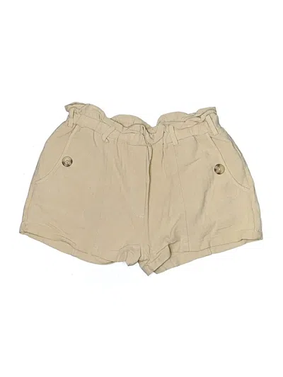 Pre-owned Forever 21 Khaki Shorts In Tan