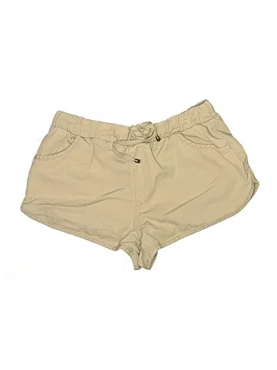 Pre-owned Forever 21 Khaki Shorts In Tan