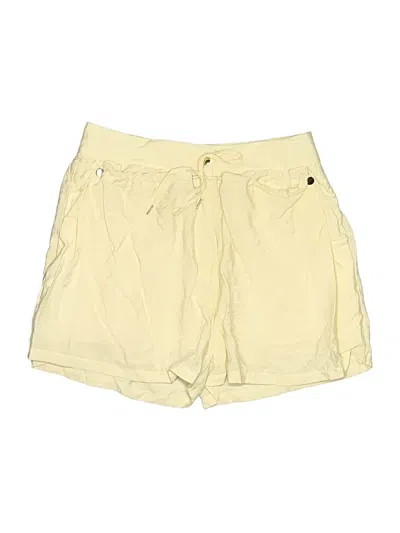 Pre-owned Forever 21 Khaki Shorts In Yellow