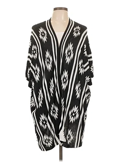 Pre-owned Forever 21 Kimono In Black