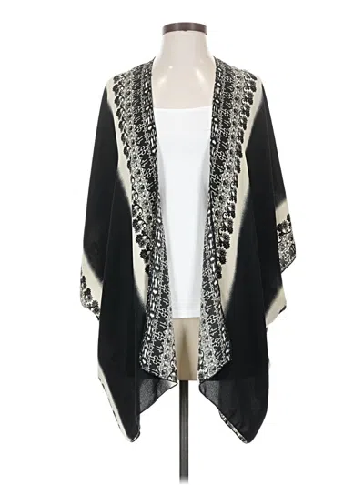 Pre-owned Forever 21 Kimono In Black