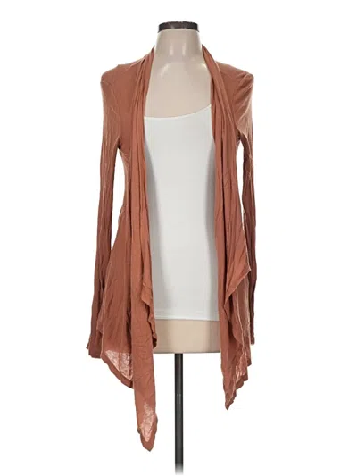 Pre-owned Forever 21 Kimono In Brown