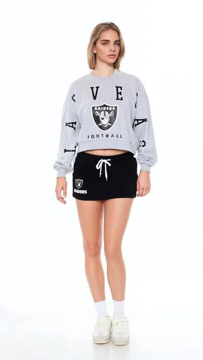 Forever 21 Las Vegas Raiders Skort In Gray