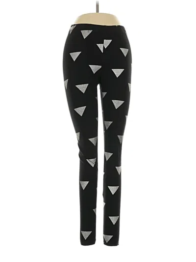 Pre-owned Forever 21 Leggings In Black