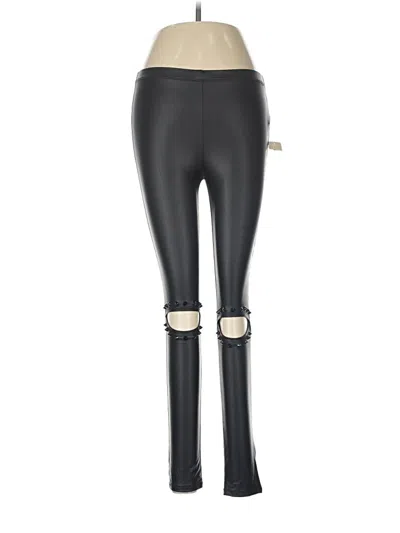 Pre-owned Forever 21 Leggings In Black