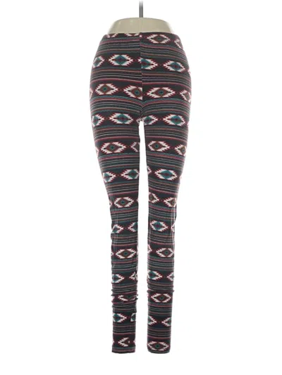 Pre-owned Forever 21 Leggings In Black