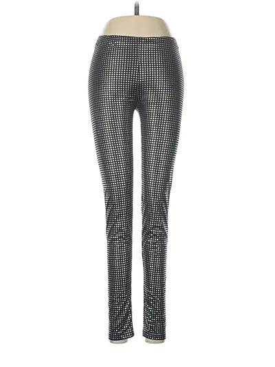 Pre-owned Forever 21 Leggings In Silver