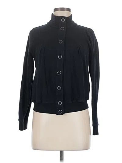 Pre-owned Forever 21 Long Sleeve Blouse In Black