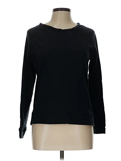 Pre-owned Forever 21 Long Sleeve T-shirt In Black