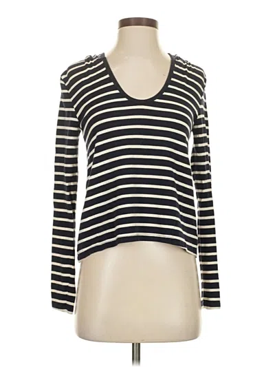 Pre-owned Forever 21 Long Sleeve T-shirt In Black
