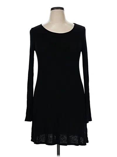 Pre-owned Forever 21 Long Sleeve T-shirt In Black