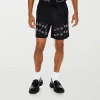 Forever 21 Mens 7" High Rise Pull-on Short In Black